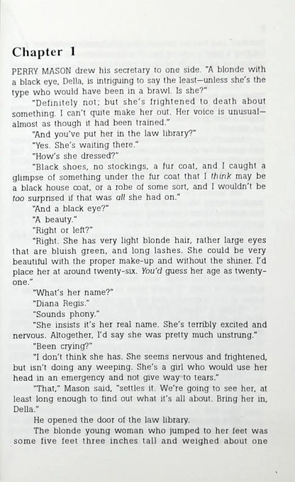 Perry Mason #25 : The Case of the Black-Eyed Blonde