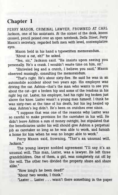 Perry Mason #7 : The Case of the Caretaker's Cat