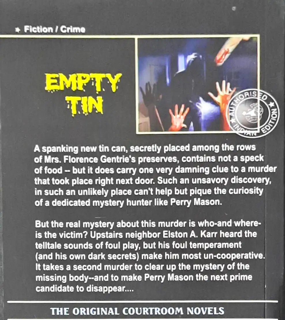Perry Mason #19 : The Case of the Empty Tin
