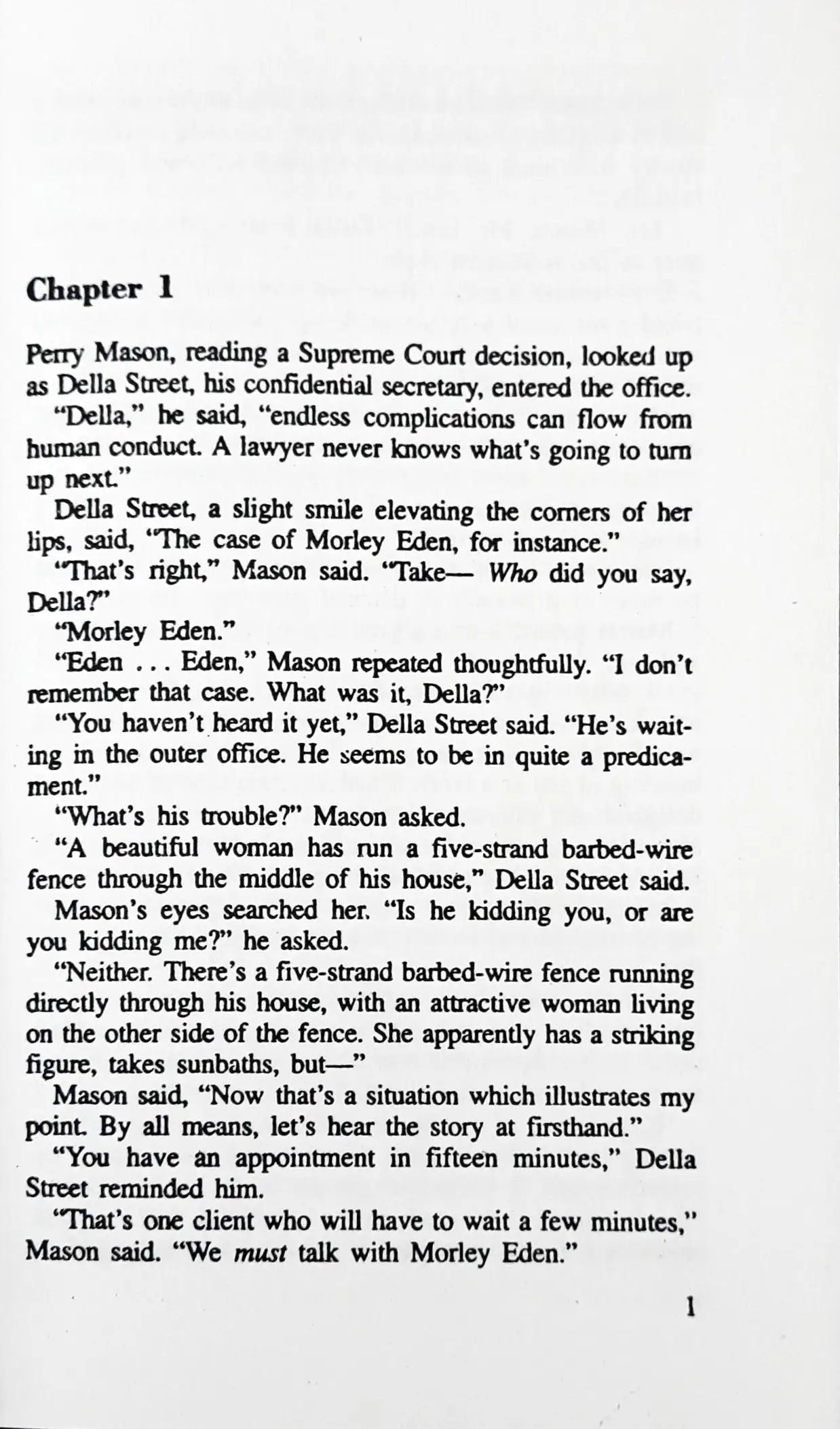 Perry Mason #81 : The Case of the Fenced-in Woman
