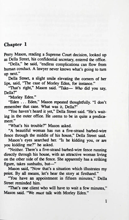 Perry Mason #81 : The Case of the Fenced-in Woman