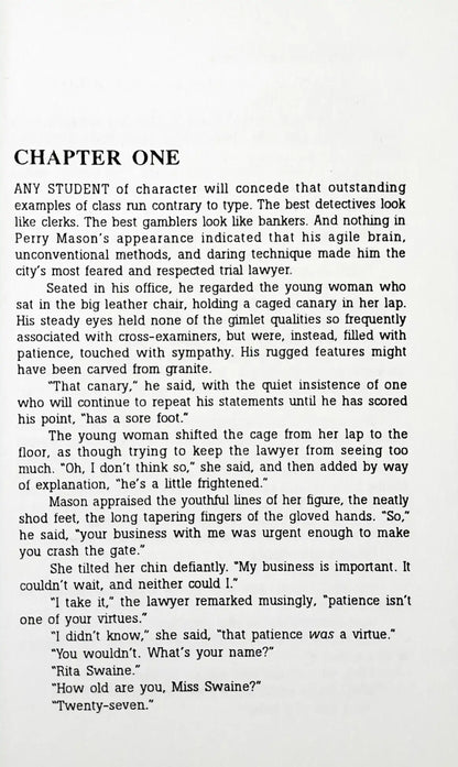 Perry Mason #11 : The Case of the Lame Canary