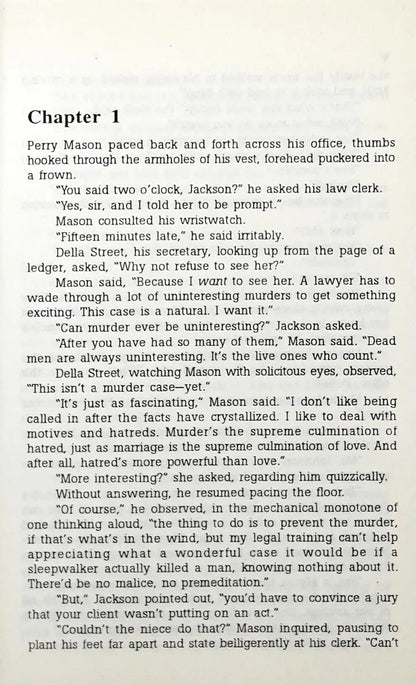 Perry Mason #8 : The Case of the Sleepwalker's Niece