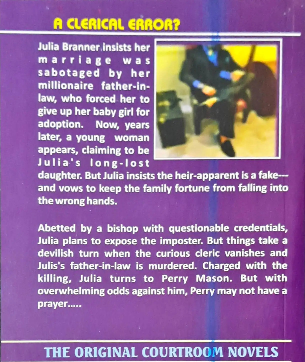 Perry Mason #9 : The Case of the Stuttering Bishop