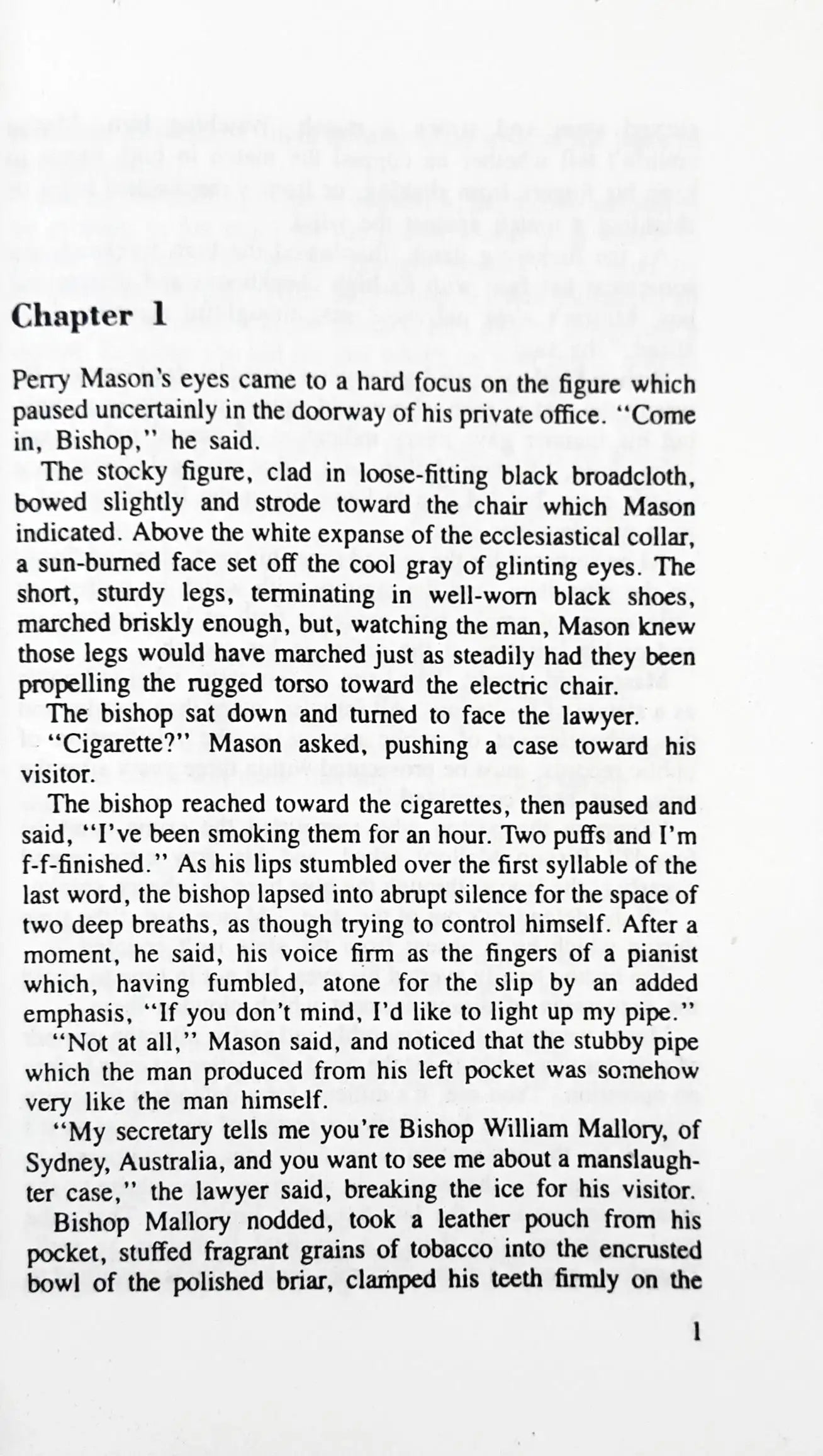 Perry Mason #9 : The Case of the Stuttering Bishop