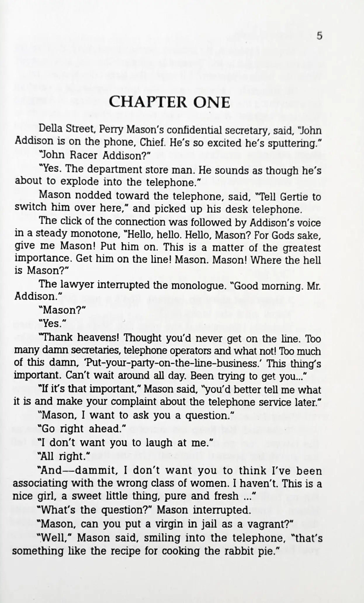 Perry Mason #32 : The Case of the Vagabond Virgin