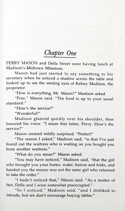 Perry Mason #77 : The Case Of The Worried Waitress