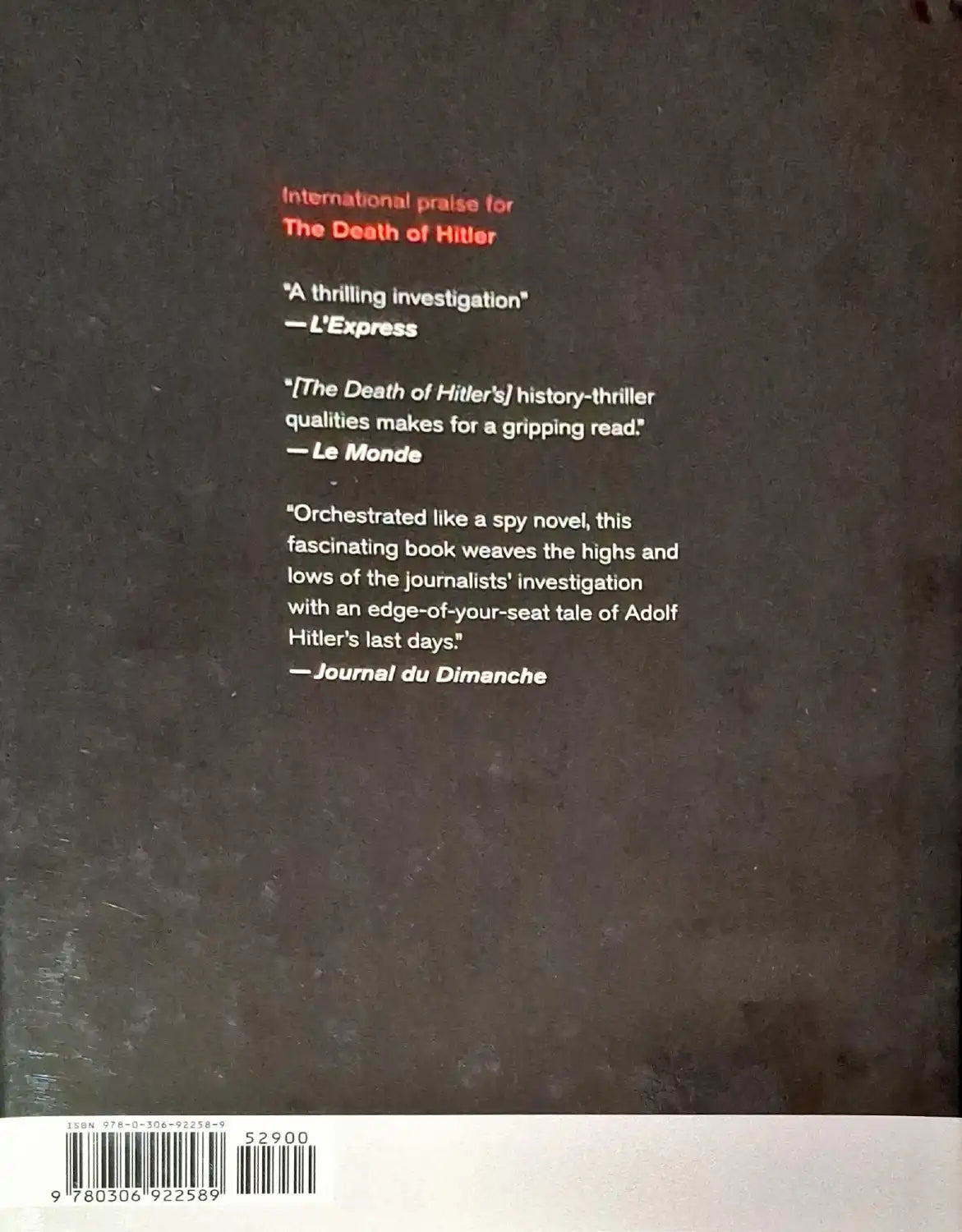 The Death of Hitler: The Final Word | Hardcover