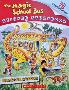 The Magic School Bus Sticker StoryBook Dinosaur Rescue