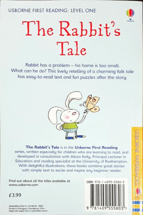 The Rabbit's Tale - Usborne First Reading (N)