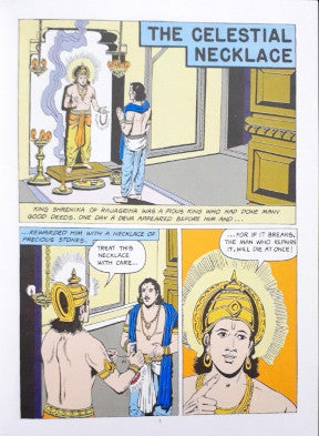 The Celestial Necklace (Amar Chitra Katha) Vol. 711