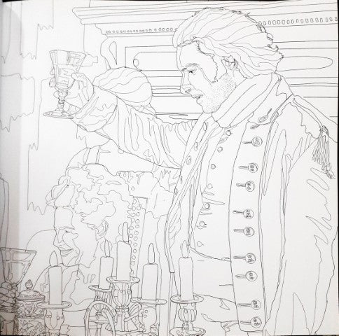 The Poldark Colouring Book