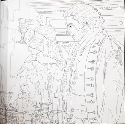 The Poldark Colouring Book