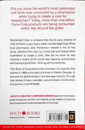 The Story of Coca Cola : Creative Companies Series