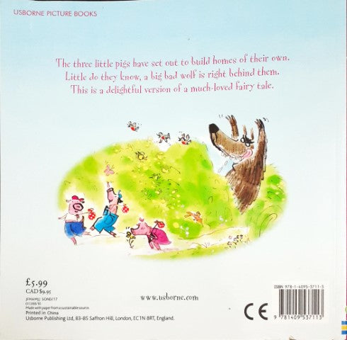 The Three Little Pigs - Usborne First Reading Level Three (P)