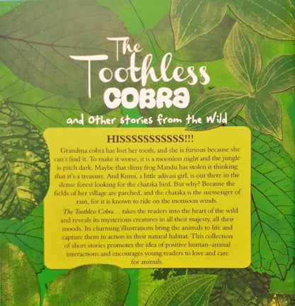 Toothless Rattlesnake Book The Toothless Cobra and other stories from the wild – Books and You