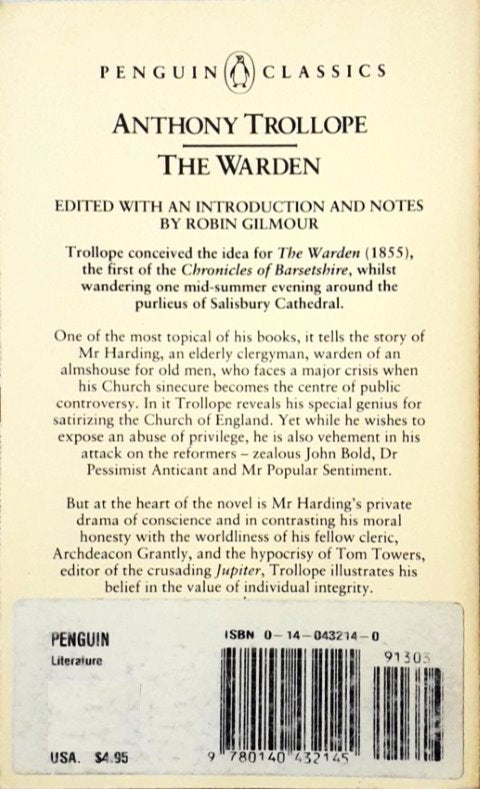 The Warden - Unabridged (Penguin Classics)