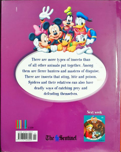 Disney The Wonderful World Of Knowledge Insects And Spiders (P)