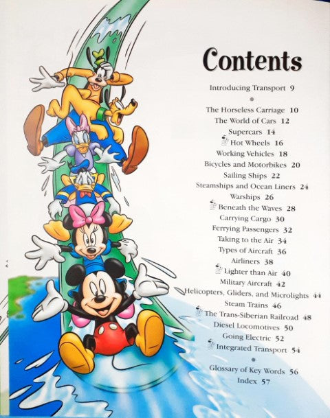 Disney The Wonderful World Of Knowledge Transport (P) – Books and You