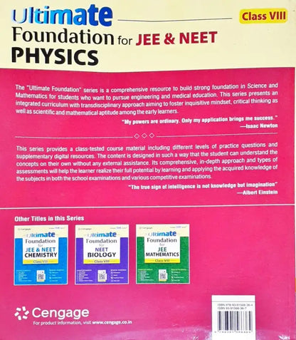 Ultimate Foundation for JEE & NEET Physics: Class VIII