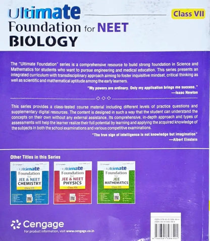 Ultimate Foundation for NEET Biology: Class VII