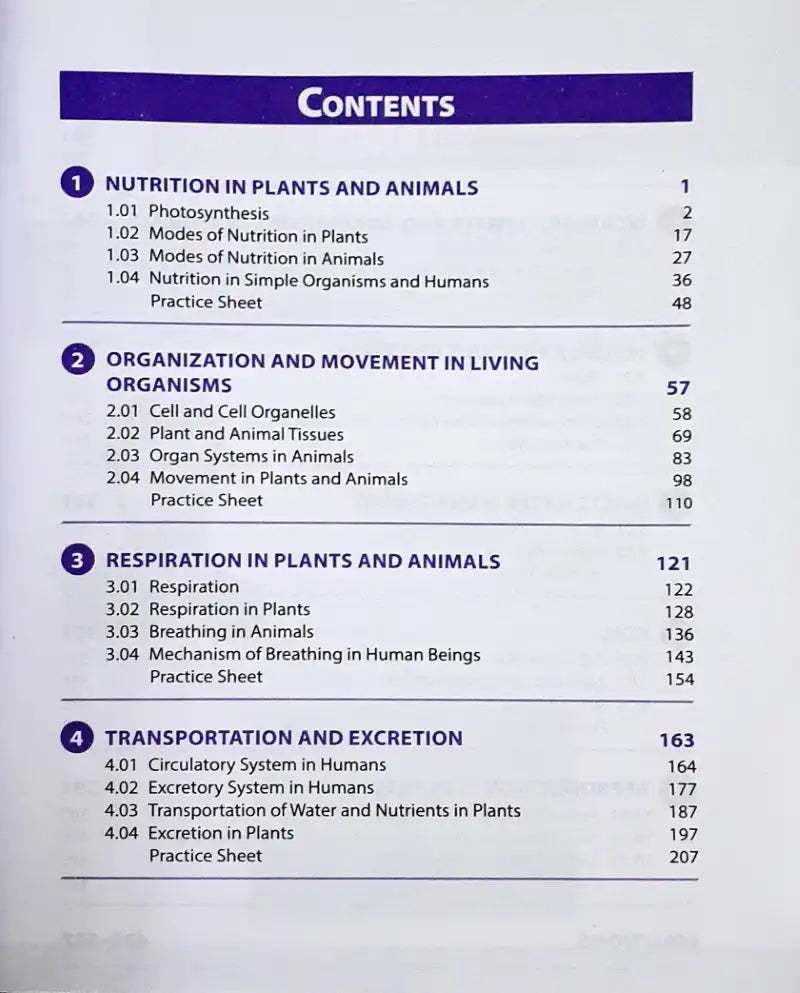 Ultimate Foundation for NEET Biology: Class VII