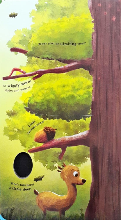 Up Up Up In The Tree A Lift and Learn Peek Through Book